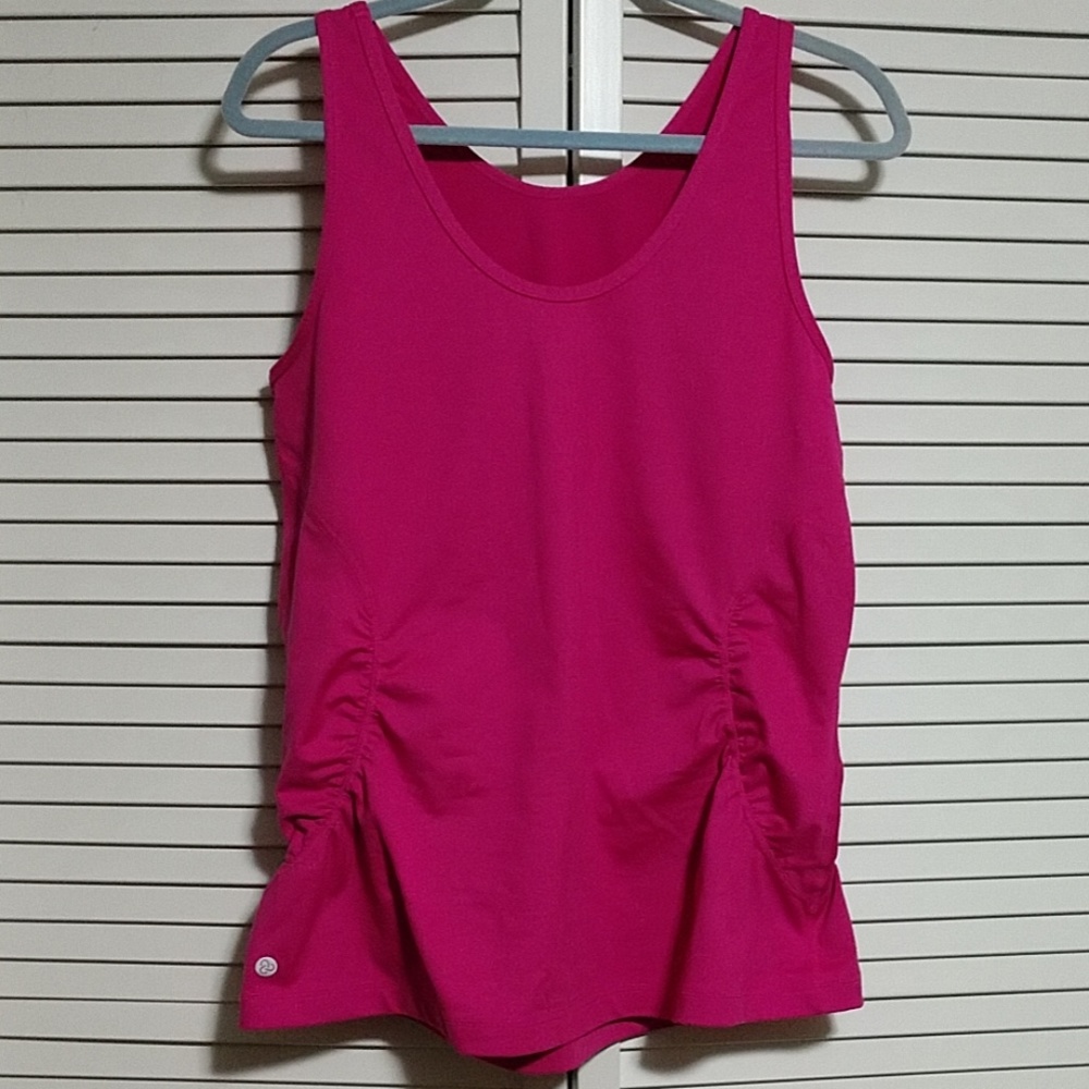 3/$20 Zella ruched reversible tank